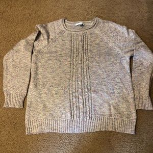 Christopher and Banks cable sweater